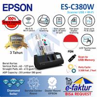 Gambar Scanner Epson Portable ES-C380W ESC380W ES C380W Duplex ADF F4 Legal LCD Touchscreen Wifi Garansi Resmi dari Mall IT Medan Kota Medan 1 Tokopedia