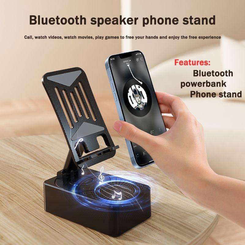 Giá Đỡ Điện Thoại Di Động Loa Bluetooth, Sản Phẩm Mới, Được Sử Dụng Để Xem Phim Truyền Hình Và Nghe Nhạc, Đa Năng 3 Trong 1, Giá Đỡ Điện Thoại Di Động Bluetooth Thông Minh