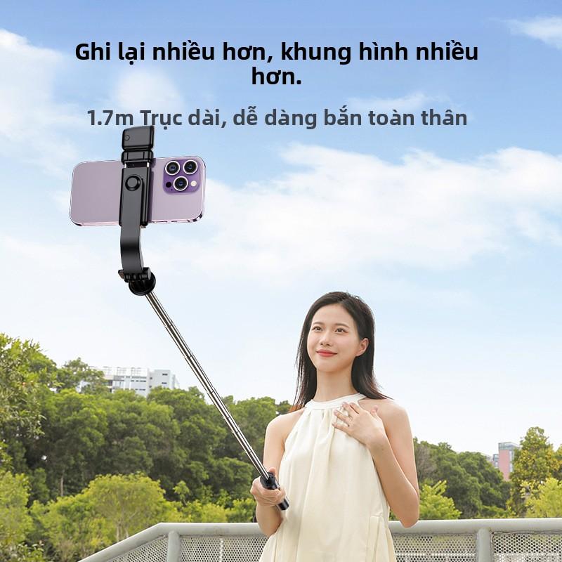 Gậy selfie điện thoại dài cho người nổi tiếng trên internet với đèn làm đẹp,…