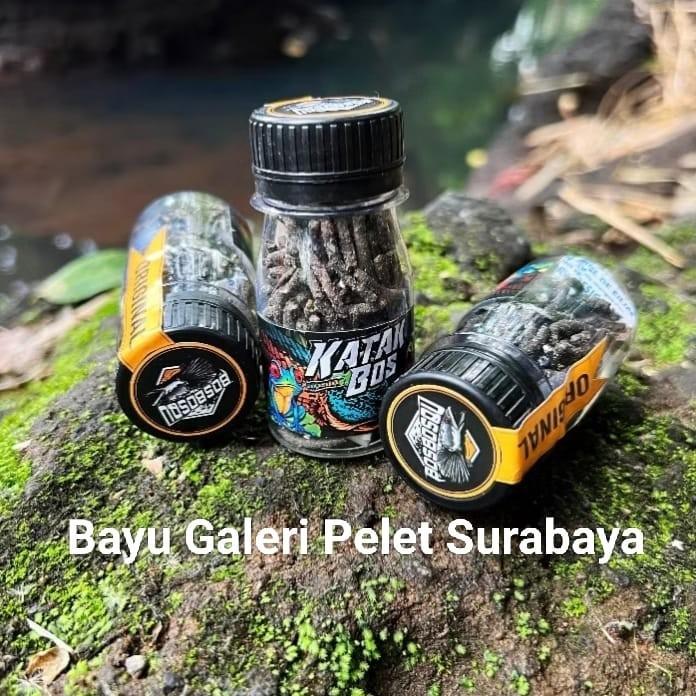 PELET KATAK BOS BOS QU BOSBOSQU 100% DARI KATAK SAWAH + KALSIUM