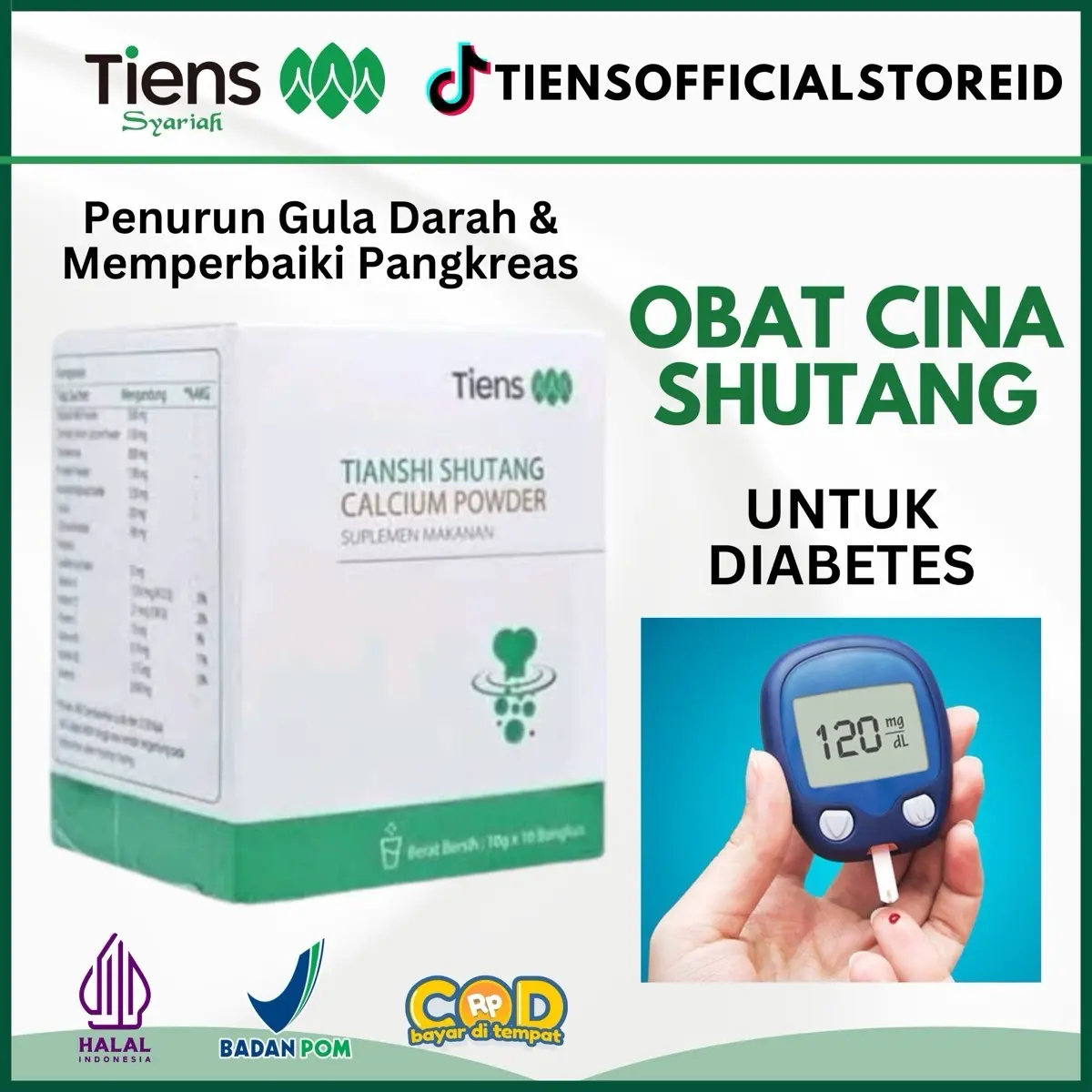 SUSU LABU CHINA UNTUK DIABETES - SUSU SHUTANG CALCIUM POWDER 100% ORIGINAL BERSEGEL