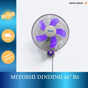 Kipas Angin Dinding MYS 16 INCH/Kipas Angin Dinding/Kipas Angin MIYOSHI 1610 Baling 5