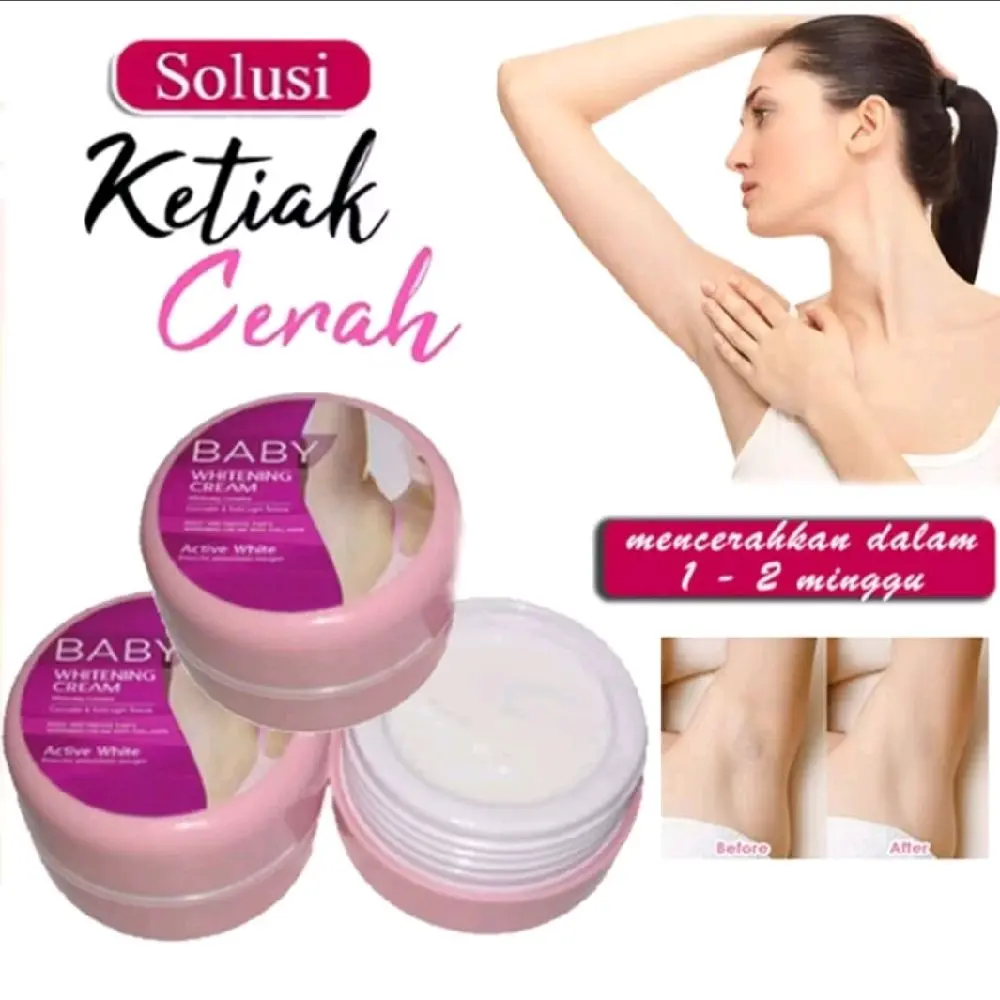 Krim Pemutih Ketiak dan Lipatan Kulit Lain