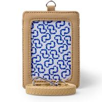 Gambar Wallts Aiken Latte Crinkle - Lanyard Name Tag Id Card Pria Dompet Kartu Hitam dari Wallts Kota Bandung 1 Tokopedia