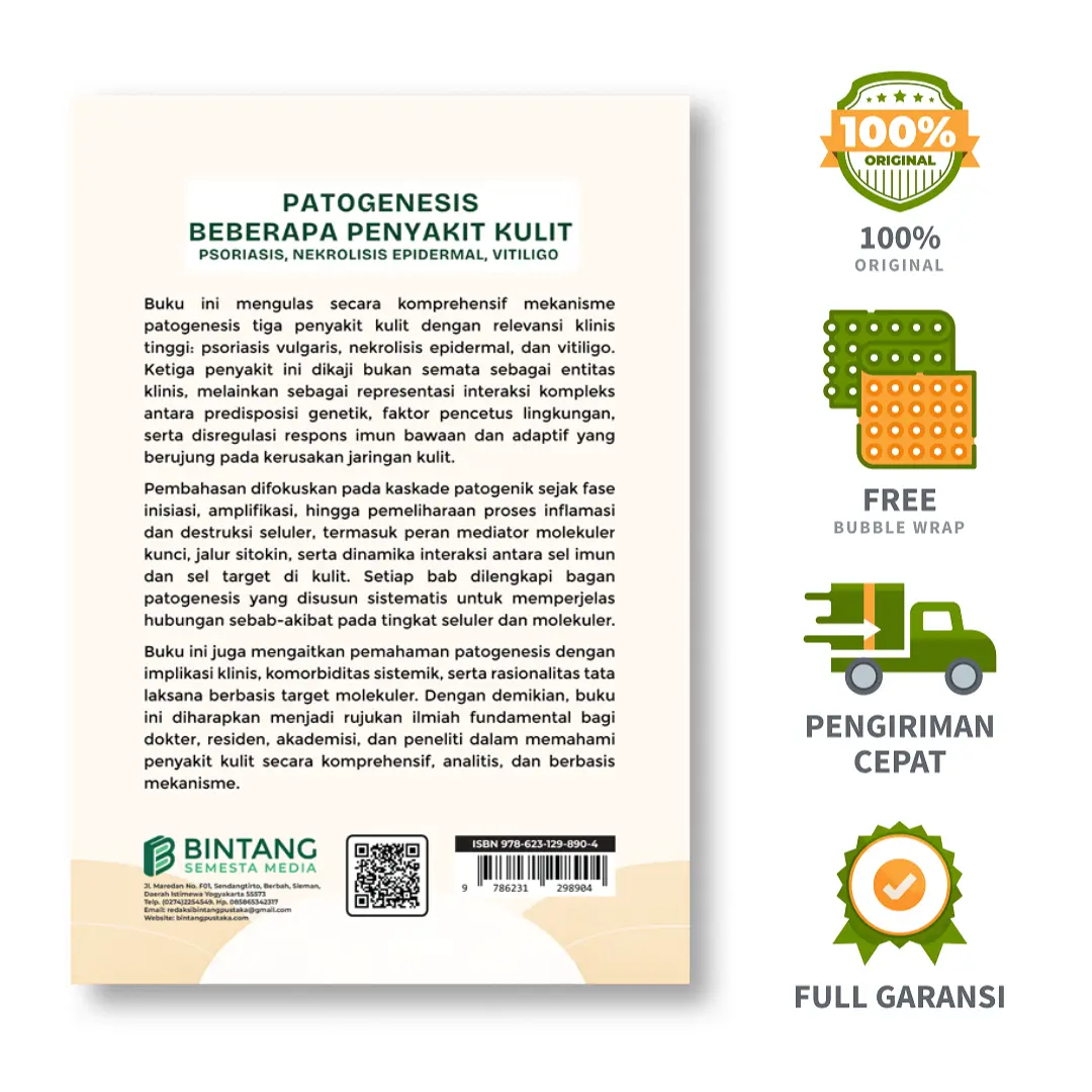 Patogenesis Beberapa Penyakit Kulit: Psoriasis, Nekrolisis Epidermal, Vitiligo - H.M. Athuf Thaha, dkk.