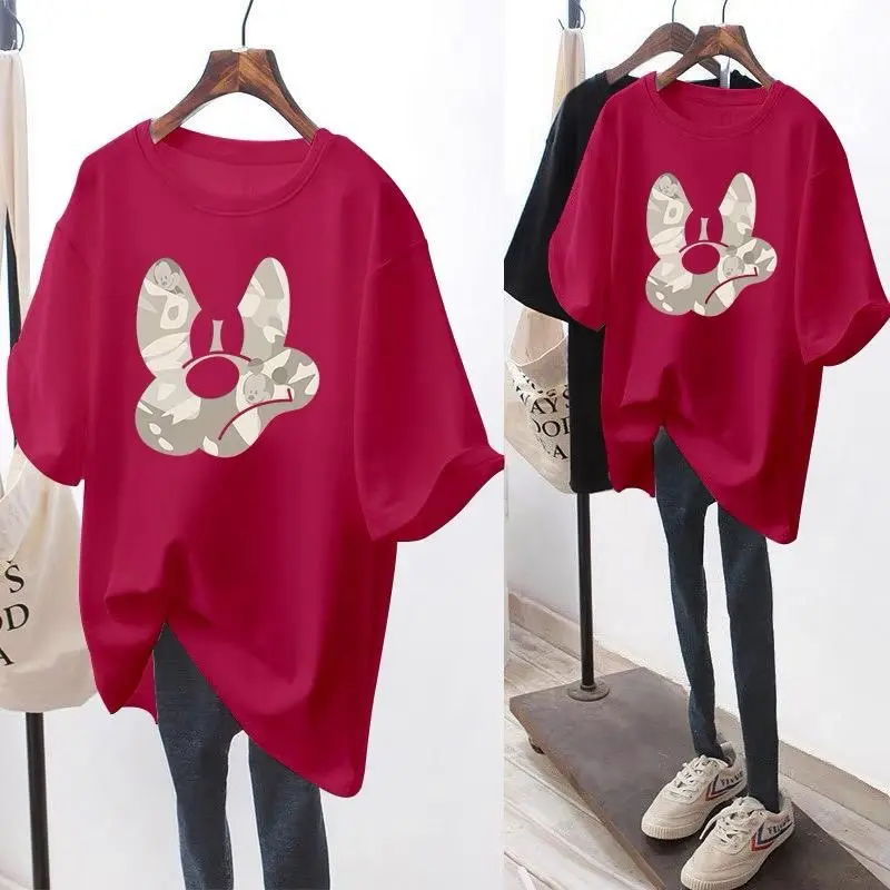 ￼Kaos Oversize Wanita Mickey lpenganpendek/ Kaos Distro WANITA/ Kaos Streetwear Oversize / Baju Kaos Distro / Kaos / Wanita / COD/TERSEDIA 3 SIZE L,XL-XXL