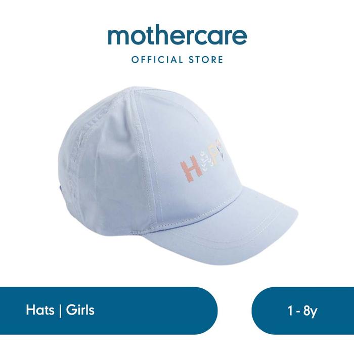 Gambar Mothercare Blue Happy Cap - Topi Anak Perempuan (Ungu) - 3-6 Years dari Mothercare Indonesia Kab. Karawang Tokopedia