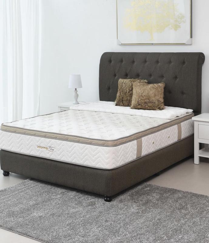 Informa Sleep Pallermo Kasur Pocket Springbed - Cokelat 0