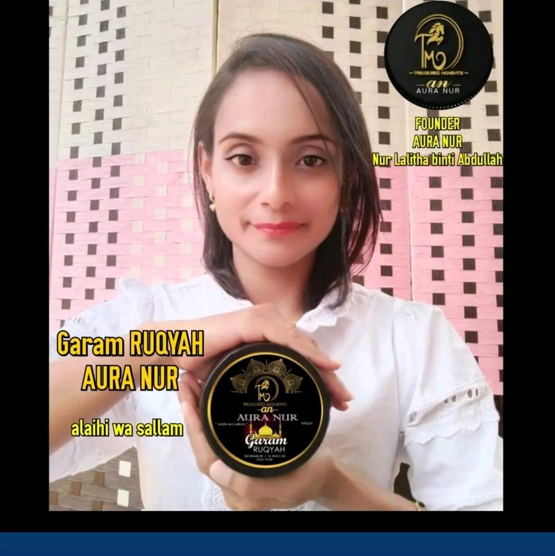 Aura Nur Garma Ruqyah salt Cleansing ur negativity