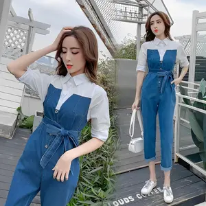 ZRS Jumpsuit Dessy Ld 100 cm P 130 cm B 250 gr Cotton Supernova Combine Mosscrepe Viscose #4119