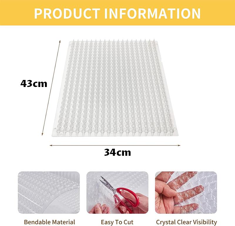 Anti Cat Mat Paku Plastik Sengatan Anti Kucing Alat Duri Pengusir Kucing Bantal Anti Kucing Sofa Anti Cat Mat Paku Plastik Sengatan Anti Kucing Alat Duri Pengusir Kucing Bantal Anti Kucing Sofa