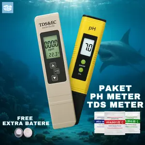 pH Meter Digital Tester Alat ukur Uji PH Keasaman Cairan Air Hidroponik Akuarium Kolam