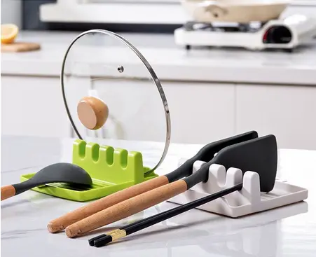 Holder Spatula Rak Tatakan Alat Masak Tutupan Panci Sumpit Sendok