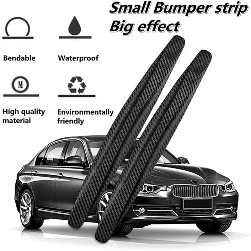 AM-68 Bumper Guard Stiker Pelindung Bemper Mobil Car Bumper Protector Anti Stratch Anti Lecet Cocok Semua Mobil 4