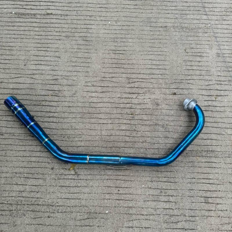 Leher knalpot satria fu bluemon road race diameter 50mm 8