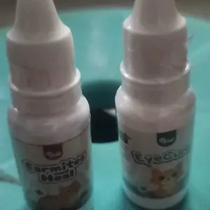 Golden Paw - EarmitesHeal 15ml Cairan Pembersih Telinga Kucing Alami & Aman Mengatasi Infeksi Kutu & Jamur Membersihkan Kotoran & Menghilangkan Bau