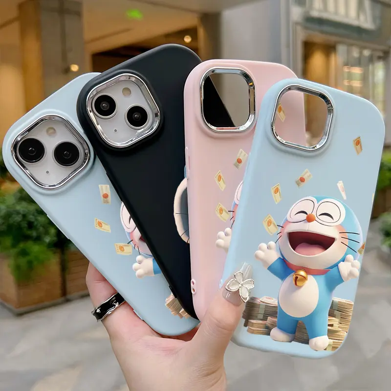 Casing Hp Untuk VIVO Y03 Y18 Y18E Y28s 5G Case Kucing Kartun Lucu Casing ponsel silikon lembut kasing Anti guncangan Kesing pelindung Penutup Softcase Cesing 8