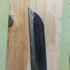 Paket talenan kayu kotak dengan pisau dapur baja Knife Kitchenware