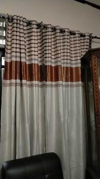 Product Review of gorden jendela rumah bahan blackout semi bludru motif embos model smokring from D**y 1