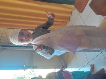 Product Review of KAIN IHROM LENGKAP MANASIK HAJI ANAK TK / KAIN IHROM ANAK LAKI LAKI INSTAN Atasan Muslim Baju Putih Katun Peci Nyaman pakaian muslim anak laki-laki 4-6 tahun Panjang Koko Tangan from S**i 0
