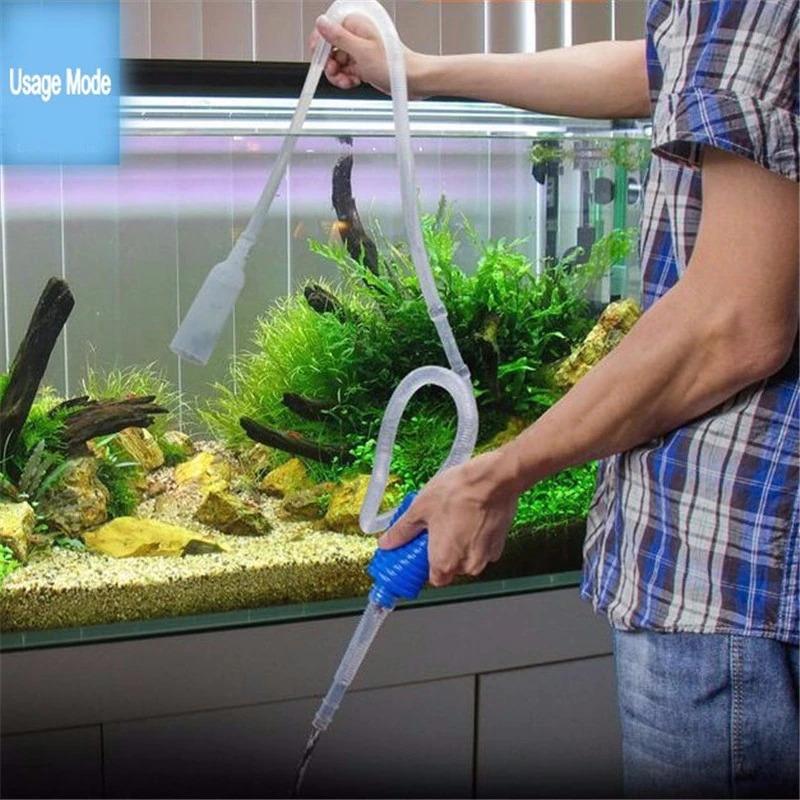 COD Blooming Pet Siphon Pompa Tangan Aquarium Water Charge Pump 1.7M - NC02 Terbaru 0