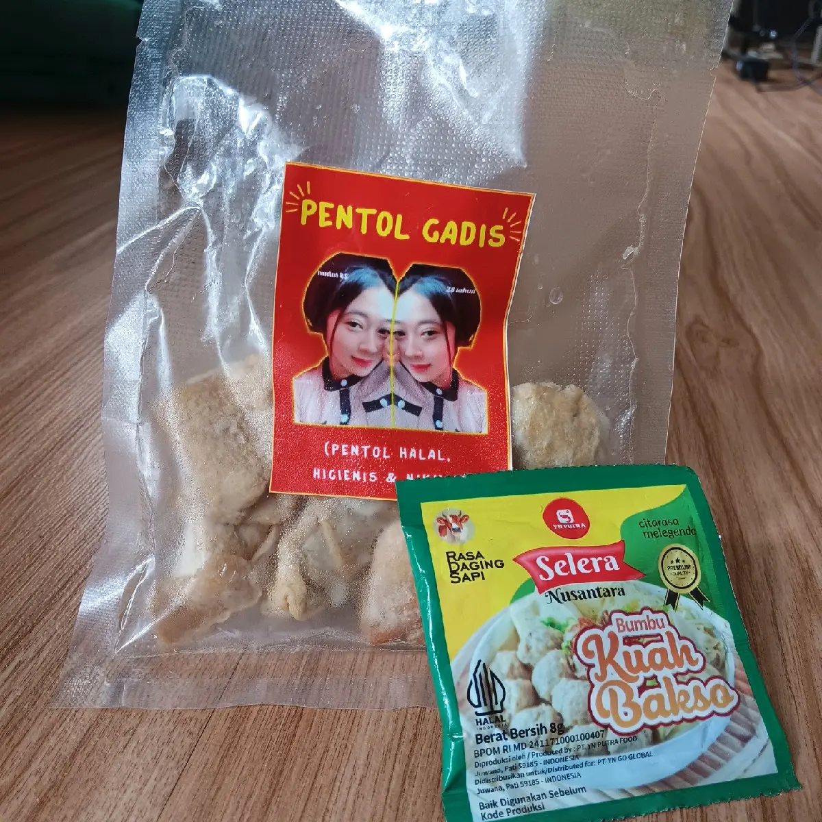 (20 PCS TAHUU MADURA) GRATIS BUBLE WRAP Kering Food