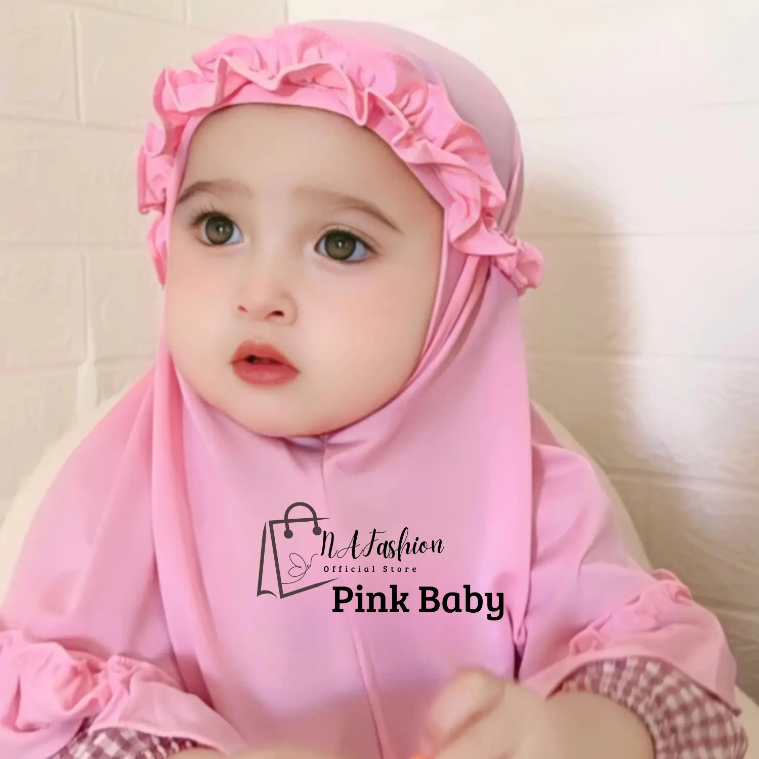 Kerudung Kriwil Bayi 0 6 Bulan - 4 tahun Kerudung Muslim