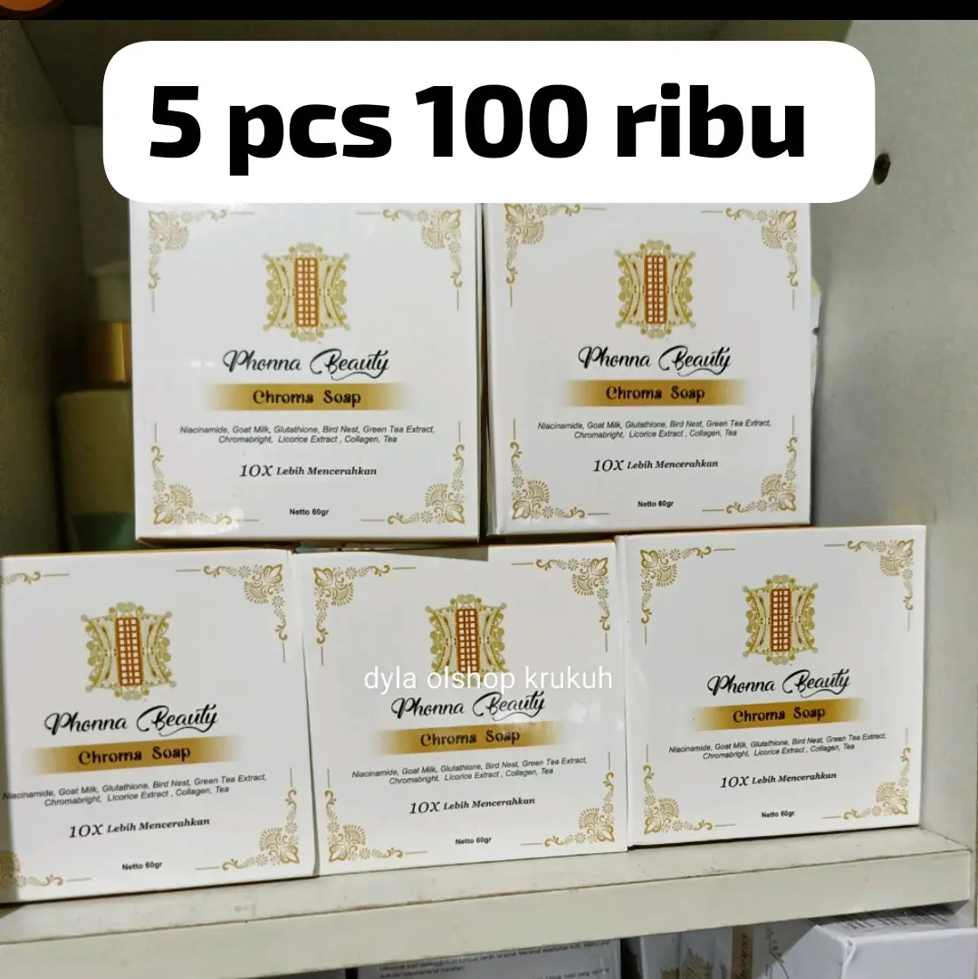 SABUN PHONNA 5 PCS PROMO GAYS