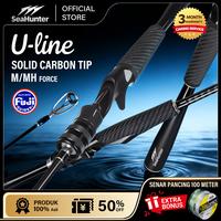 Gambar [OFFICIAL] SeaHunter U-Line 1.8M Power M/MH Joran Pancing,Fuji Ring Keramik,ujung joran serat karbon padat,teknologi anyaman silang 24T+30T, pegangan dan dudukan reel serat karbon,cocok untuk memancing dengan umpan mikro,Spinning/BC Fishing Rod - Baitcasting 1.8M(M) dari SeaHunter Certified Shop Kab. Tangerang 1 Tokopedia