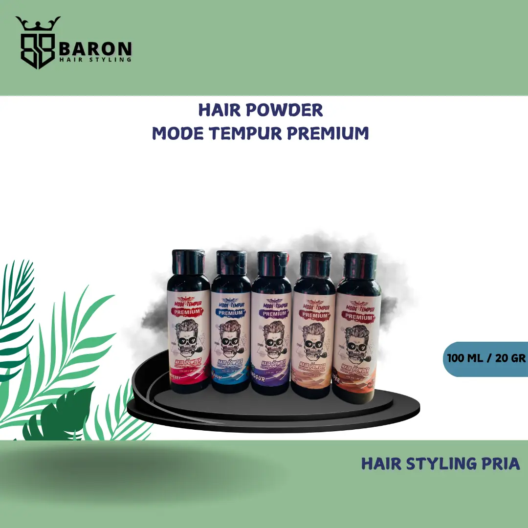 HAIR POWDER MODE TEMPUR PREMIUM KEMASAN SEDANG 100ML