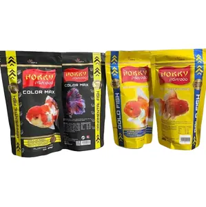 Hokky Goldfish color max 100gr pakan koi koki
