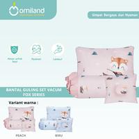 Gambar Omiland Bantal Guling Set + Bantal Peang Fox Series OB37311 OB37312 - Biru dari Dialogue Group Store Kota Bandung 1 Tokopedia
