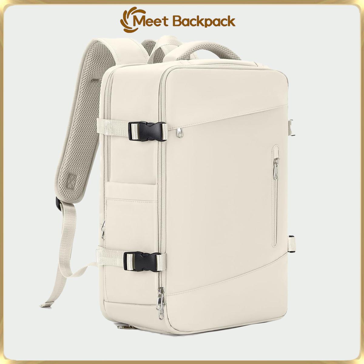 กระเป๋าเป้เดินทาง Unisex สำหรับผู้หญิงและผู้ชาย กันน้ำ 35L ใส่ได้แล็ปท็อป 16นิ้ว Travel backpack