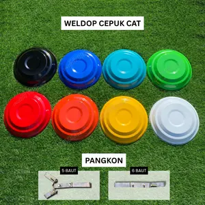 WELDOP DONAT CEPUK TRUK RING 16 DEPAN KANAN KIRI WARNA BAHAN PLAT BESI ANTI KARAT TEBAL 1,2MM WHEELDOP WILDOP