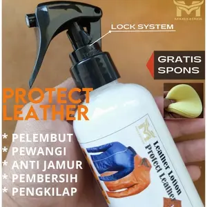 CAIRAN PEMBERSIH Kulit asli, Jaket kulit, Tas, dompet, sepatu kulit,anti jamur, penghilang jamur jaket kulit asli, Prosoft Leather,Semir jaket kulit