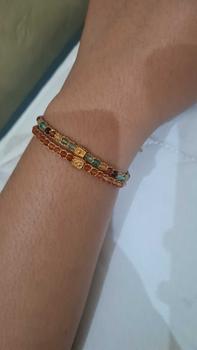 Product Review of Carnelian From Brazil Bracelet | Bracelet for Women Aesthetic  Tali warna gold| Semi precious stone| Gelang from 🍉**✨ 0