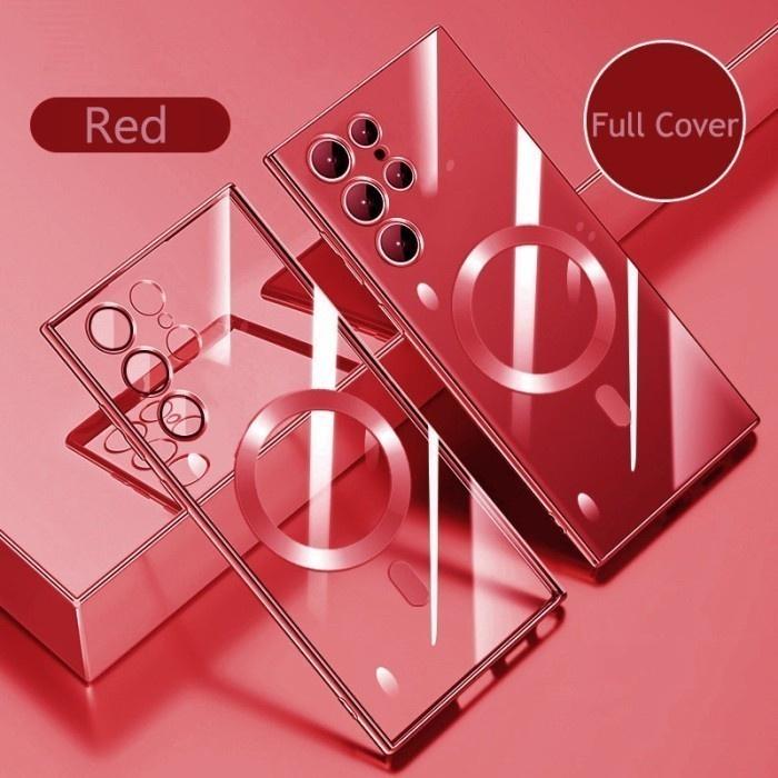Case Samsung galaxy S20 FE / S23 / S23 FE / S23 ultra ORI SoftCase MagSafe magnet wireless plating Sarung premium Cover mewah 7