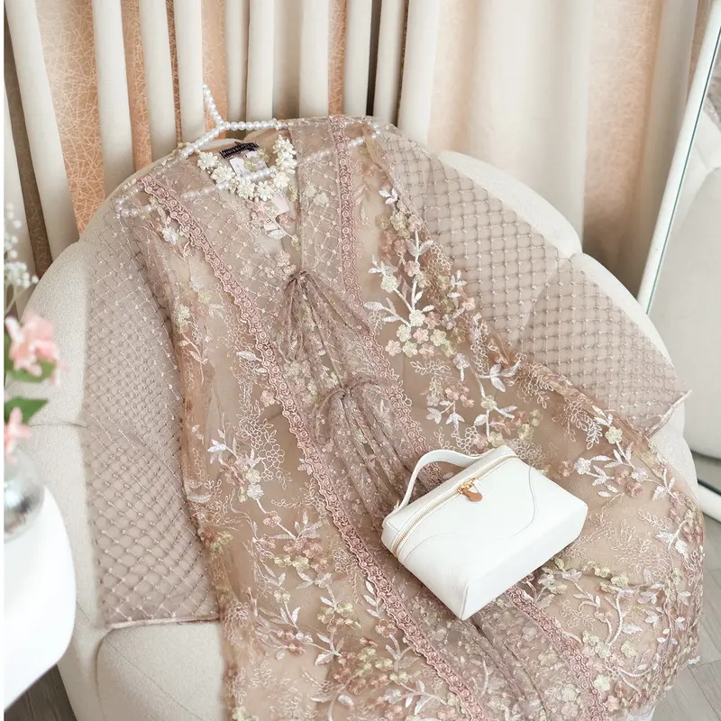 Bigissimo Eid Raya Series - Diera Tunik Outer Tulle | Atasan Wanita Brocade Premium Big Size Jumbo 4