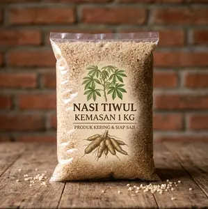 Nasi Tiwul Singkong atau Oyek Singkong 1 kg Pengganti Nasi Putih Cocok untuk Diet Tahan 1 Tahun Mudah Diproses - Food