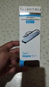 Product Review of [RADY] MAYY 8IN1 Adapter Connector DS01 USB-C Type-c Kable Konekter Multifungsi SD Card TF Card Computer Laptop Phone Table from d**o 0