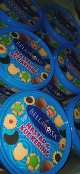Product Review of (DAPAT 1DUS ISI 6TOPLES MIX) Bellarosa Nastar & Kue Kering cookies -Bellarosa nastar&kue kacang-Bellarosa Waffle Time( 1 Dus isi 6 Pcs ) Camilan Food Snacks Butter Biskuit Kukis from d**y s**️ 2