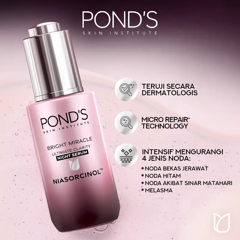 Pond's Bright Miracle Ultimate Clarity Night Serum 30G 3