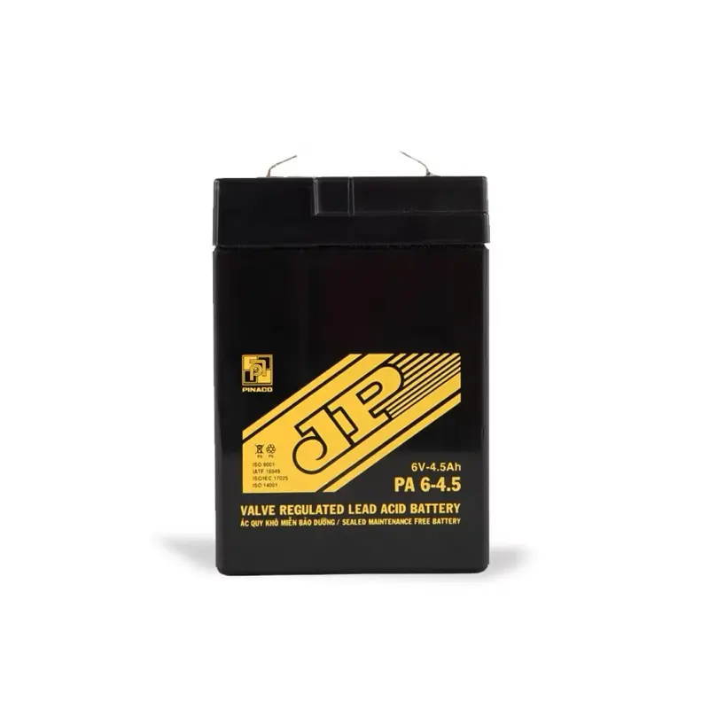Ắc quy 6V-5Ah dùng cho đèn sạc, quạt sạc, cân điện tử, ô tô xe máy điện trẻ em. . .