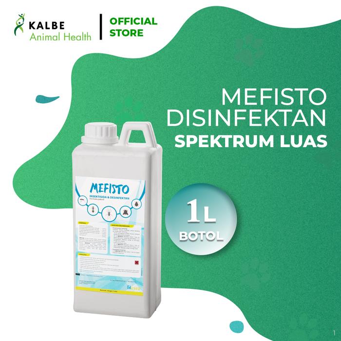Gambar Mefisto 1 Lt - Insektisida dan Disinfektan [ORIGINAL] dari Kalbe Animal Health Kab. Tangerang Tokopedia