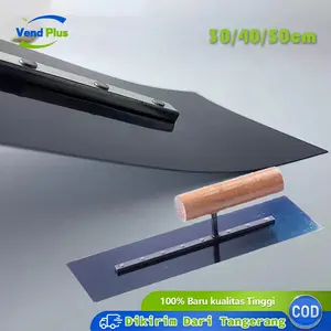 Raskam Roskam 30/40/50cm Trowel Epoxy Alat Acian Tembok Gosokan Acian Setrika Plester Dinding Roskam Plat Baja