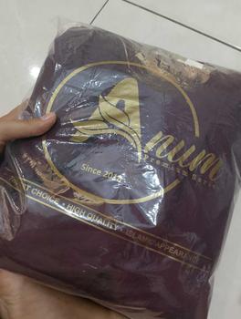 Product Review of Anum Premium Series Shafira Set Abaya Matt.Ceruty Armany Cocok untuk Kondangan dan Syar'i - Muslim Gamis Lembut Mewah Outer Mutiara from y**2 3
