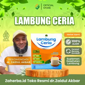 PAKET 10 LAMBUNG CERIA NEW FORMULA JSR dr Zaidul Akbar ATASI MASALAH GERD/MAAG/ASAM LAMBUNG