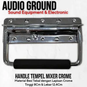 HANDLE TEMPEL HARDCASE MIXER CROME ORIGINAL IMPORT