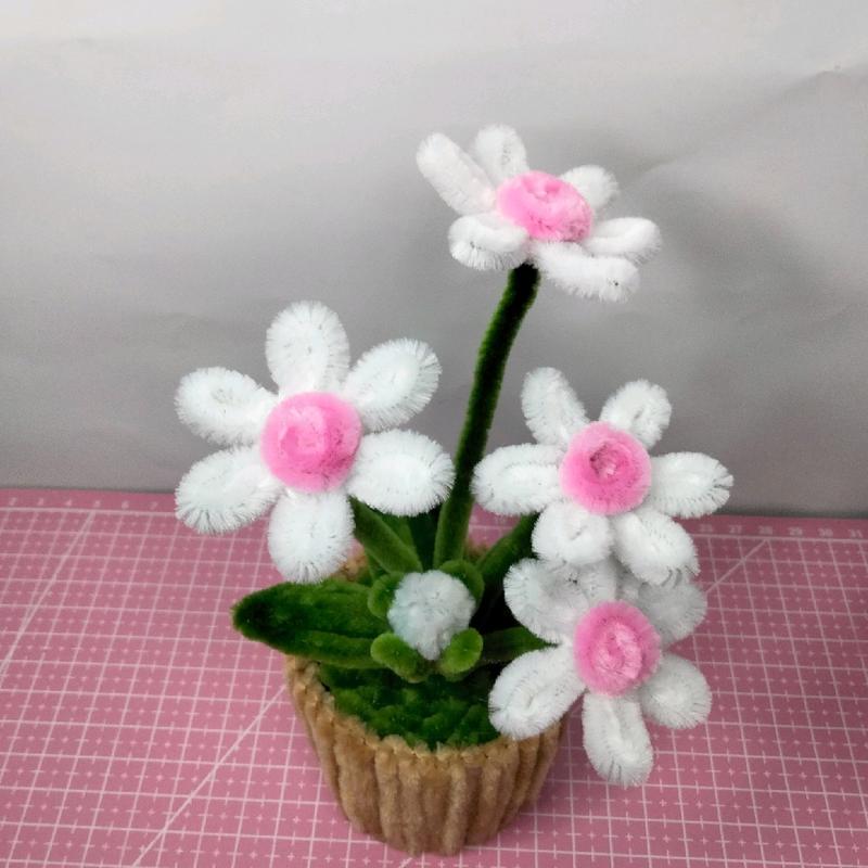 Mini Daisy Flower Kawat bulu bunga 7