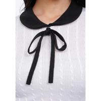 Gambar COLORBOX Tied Collar Knit Polo Top I-TSGKEY225I625-MULTICOLOR - MULTICOLOR, M dari Colorbox Indonesia Kota Bekasi 3 Tokopedia